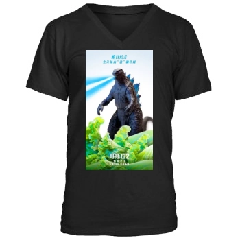 Godzilla: King of the Monsters (2019) Men's V-Neck T-Shirt