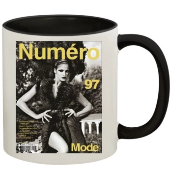 Stephanie Seymour 11oz Colored Inner & Handle Mug