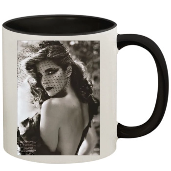 Stephanie Seymour 11oz Colored Inner & Handle Mug