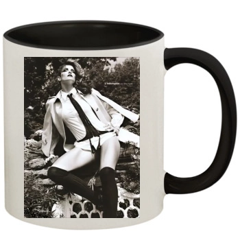 Stephanie Seymour 11oz Colored Inner & Handle Mug