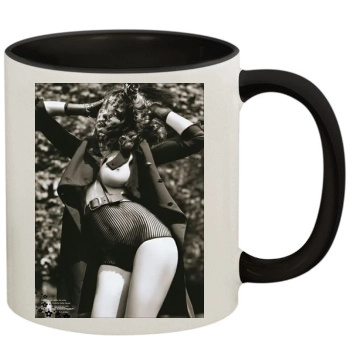 Stephanie Seymour 11oz Colored Inner & Handle Mug