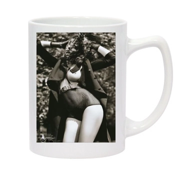 Stephanie Seymour 14oz White Statesman Mug