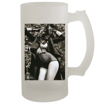 Stephanie Seymour 16oz Frosted Beer Stein