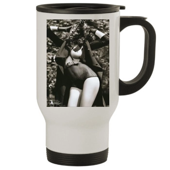 Stephanie Seymour Stainless Steel Travel Mug