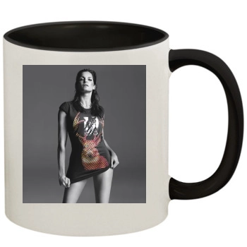 Stephanie Seymour 11oz Colored Inner & Handle Mug