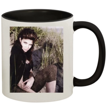 Stephanie Seymour 11oz Colored Inner & Handle Mug