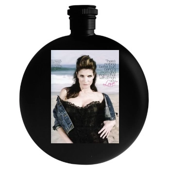 Stephanie Seymour Round Flask