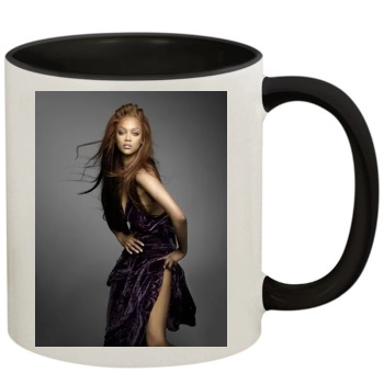 Tyra Banks 11oz Colored Inner & Handle Mug