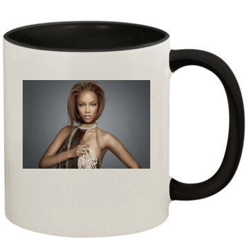 Tyra Banks 11oz Colored Inner & Handle Mug