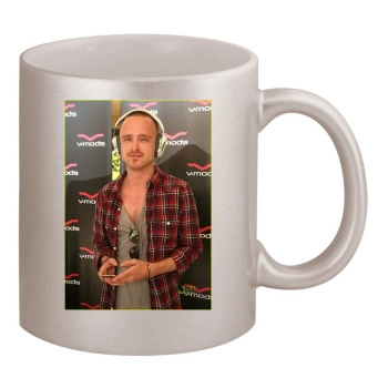 Aaron Paul 11oz Metallic Silver Mug