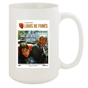 Sur un arbre perche (1971) 15oz White Mug