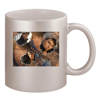 Adam Gregory 11oz Metallic Silver Mug