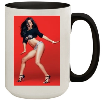 Olivia Munn 15oz Colored Inner & Handle Mug