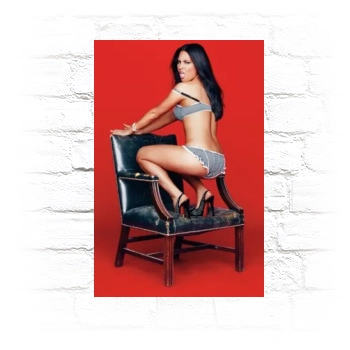 Olivia Munn Metal Wall Art