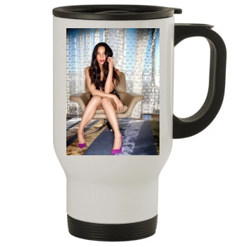 Olivia Munn Stainless Steel Travel Mug