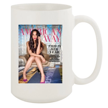 Olivia Munn 15oz White Mug