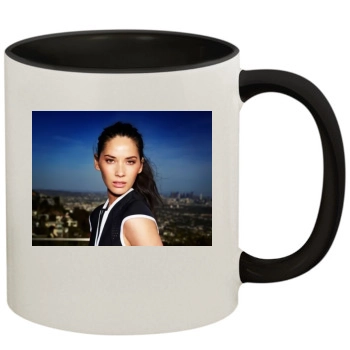 Olivia Munn 11oz Colored Inner & Handle Mug