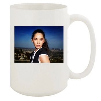 Olivia Munn 15oz White Mug