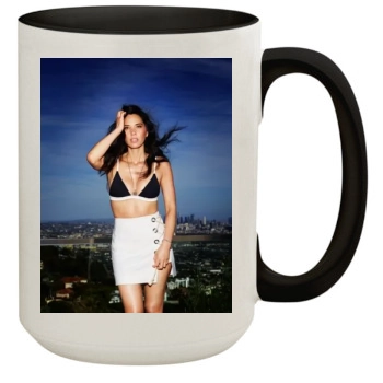 Olivia Munn 15oz Colored Inner & Handle Mug