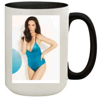 Olivia Munn 15oz Colored Inner & Handle Mug