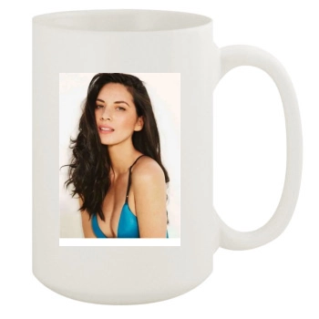 Olivia Munn 15oz White Mug