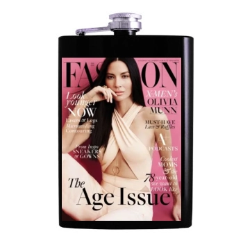 Olivia Munn Hip Flask