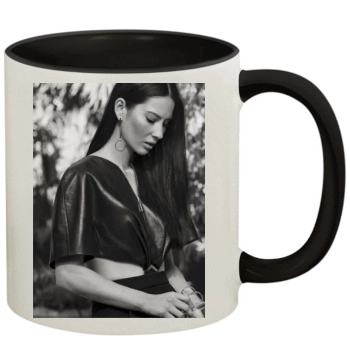 Olivia Munn 11oz Colored Inner & Handle Mug