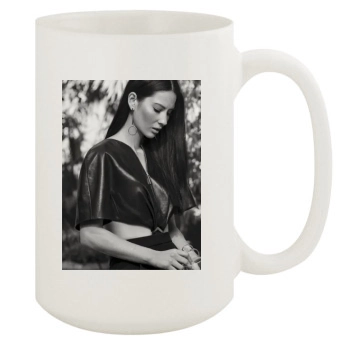 Olivia Munn 15oz White Mug