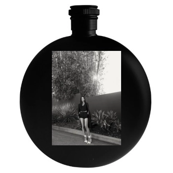 Olivia Munn Round Flask