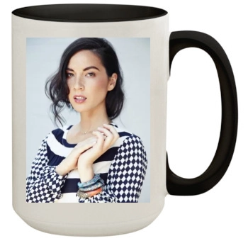 Olivia Munn 15oz Colored Inner & Handle Mug