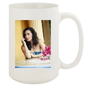 Olivia Munn 15oz White Mug