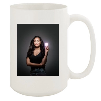 Olivia Munn 15oz White Mug