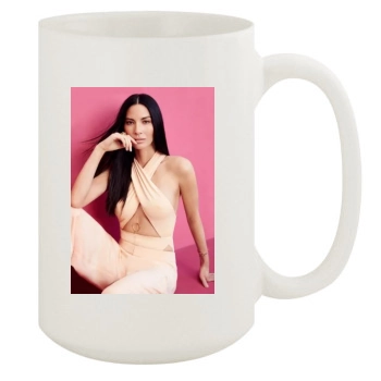 Olivia Munn 15oz White Mug