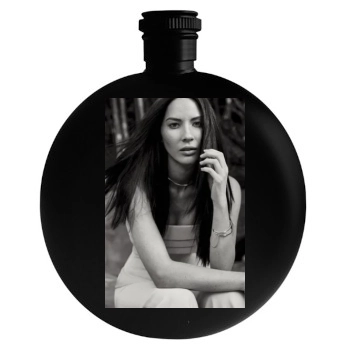 Olivia Munn Round Flask