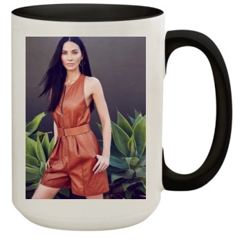 Olivia Munn 15oz Colored Inner & Handle Mug