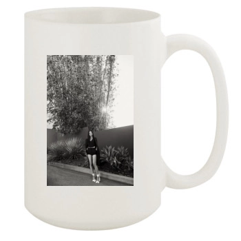 Olivia Munn 15oz White Mug