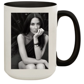 Olivia Munn 15oz Colored Inner & Handle Mug