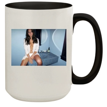 Olivia Munn 15oz Colored Inner & Handle Mug