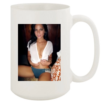 Olivia Munn 15oz White Mug