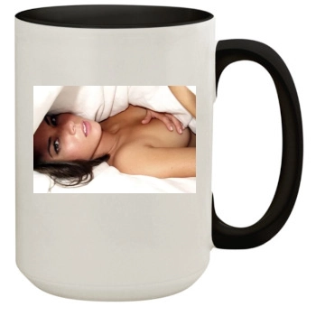 Olivia Munn 15oz Colored Inner & Handle Mug