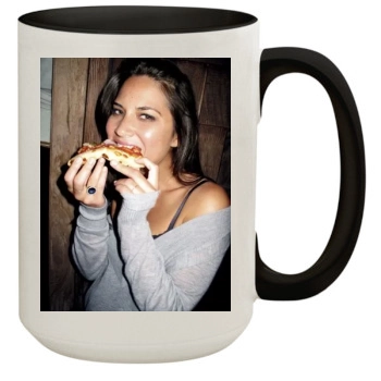 Olivia Munn 15oz Colored Inner & Handle Mug