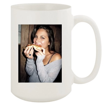 Olivia Munn 15oz White Mug