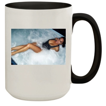 Olivia Munn 15oz Colored Inner & Handle Mug