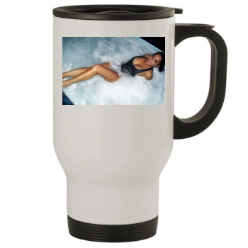 Olivia Munn Stainless Steel Travel Mug