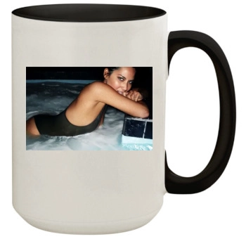 Olivia Munn 15oz Colored Inner & Handle Mug