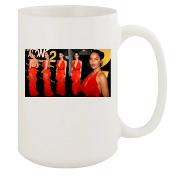 Olivia Munn 15oz White Mug