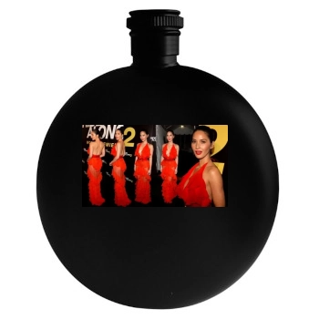 Olivia Munn Round Flask