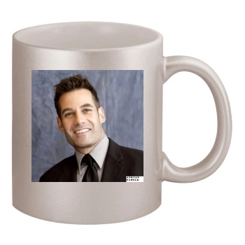 Adrian Pasdar 11oz Metallic Silver Mug