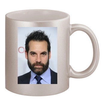 Adrian Pasdar 11oz Metallic Silver Mug