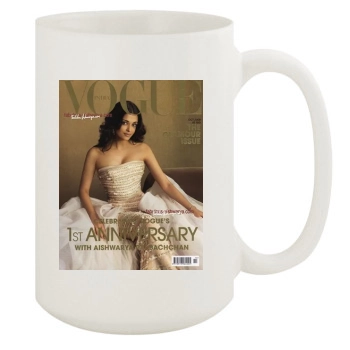 Aishwarya Rai 15oz White Mug